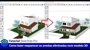 Tutorial SketchUp Pro: Como Fazer Reaparecer Arestas no SketchUp Pro com o Plugin Gratuito HideEdges