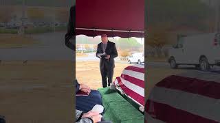 Jimmy Naish Graveside. 11-10-23
