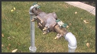 How to Install a Lawn Sprinkler Backflow Preventer