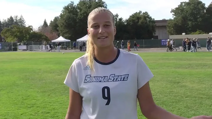 Julia Pritchard - Postgame on-field interview
