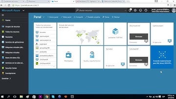 3er video de creacion de maquinas virtuales en Azure - crear servicio de SQL Server 2016