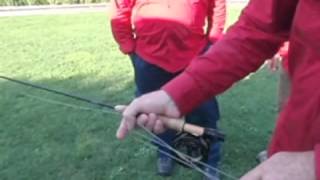 Fly casting line retrieves - Peter Hayes