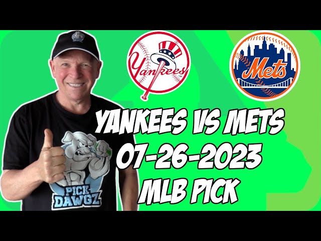 New York Yankees Vs. New York Mets (7/26/22) Starting Lineup, Betting Odds,  Prediction