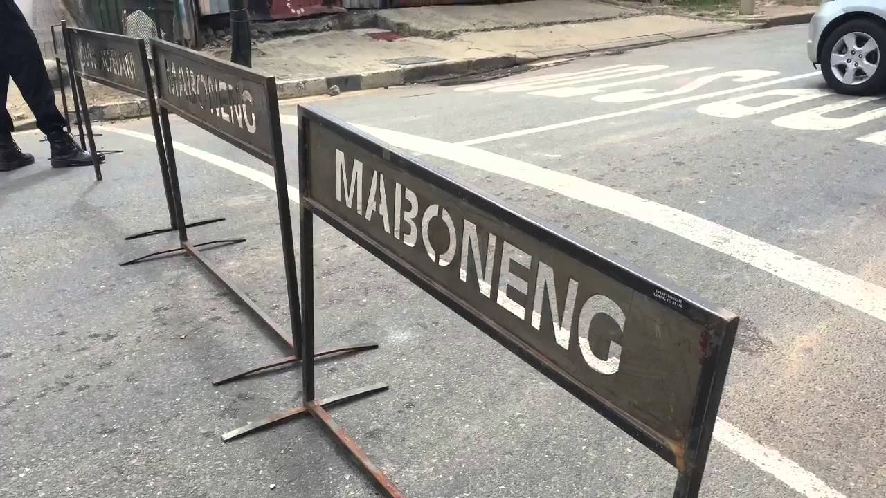 Exploring Maboneng to the sounds of Nakhane Toure. By his album on iTunes