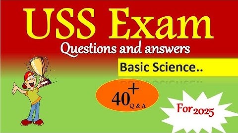 uss model question paper 2025 english medium uss exam science questions in english 2025 uss science