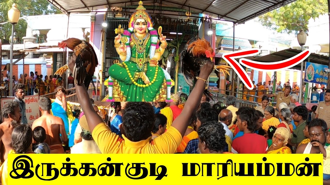 Irukkankudi mariamman temple | Arikkan Light | 4K