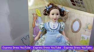 Barbie Doll Unboxing Jo from Little Women Express Dress
