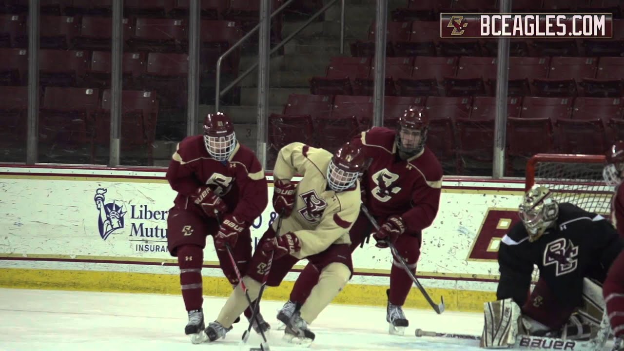 EPIC The Way the BC Eagles Hockey Prepares for Tournament Play YouTube
