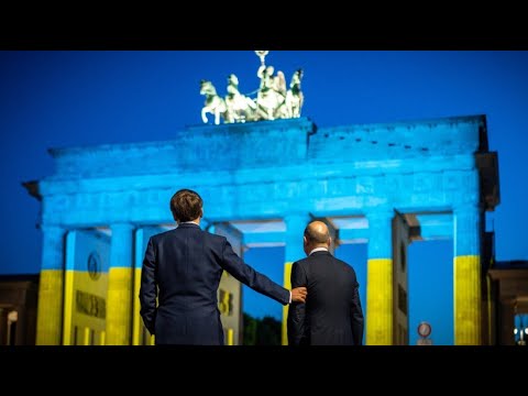 Zusammenkunft mit Symbolkraft: Macron in Berlin