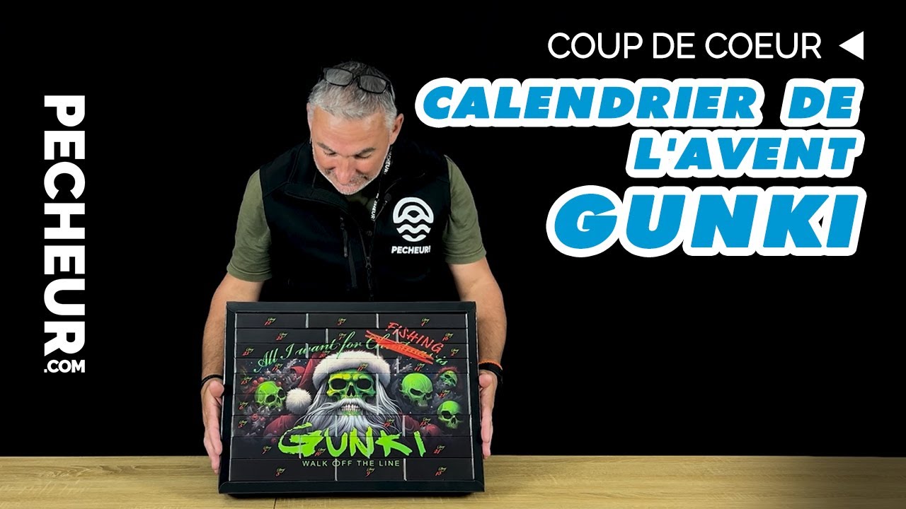 Le Calendrier de l'Avent Gunki 2024 - Pecheur.com - YouTube