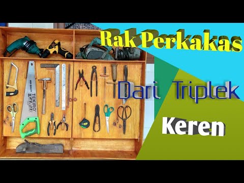  Rak  perkakas dari  triplek  simpel dan keren YouTube