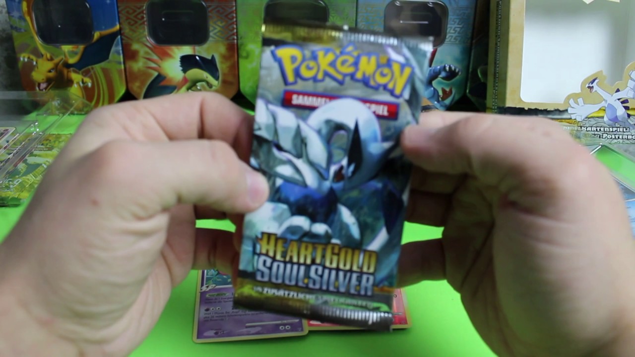 Pokemon HGSS Posterbox HeartGold & SoulSilver Ho-Oh und Lugia Unboxing Deutsch