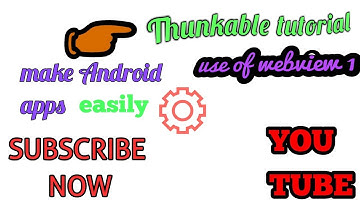 webview feature in thunkable