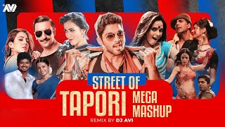 Street Of Tapori Mega Mashup 2022 | Dj Avi | Best Of Tapori Party Songs Resimi