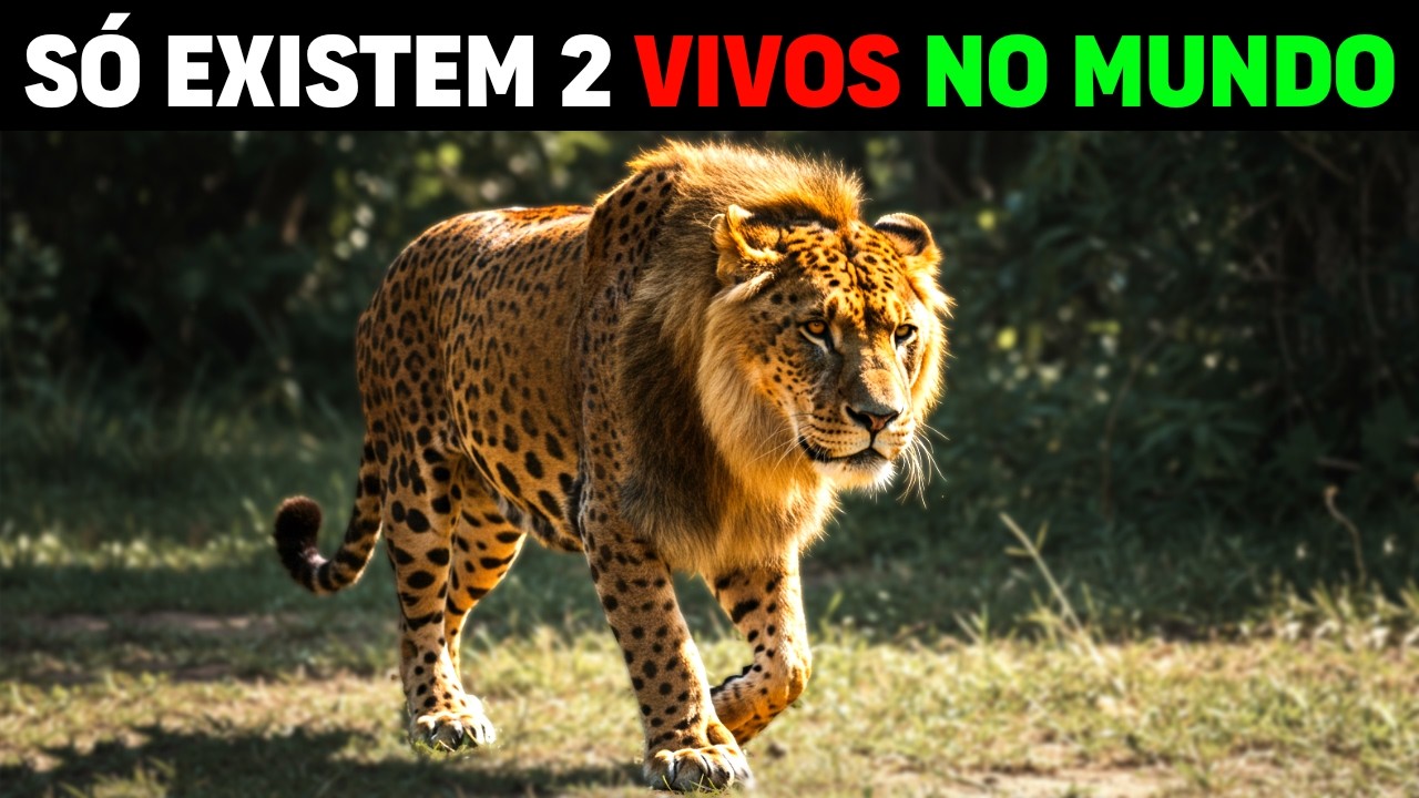 Leão PERFEITO foi CRIADO! Talvez seja o FELINO MAIS FORTE DO MUNDO ...