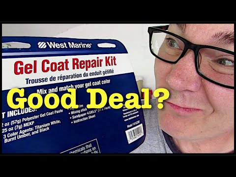 Gel Coat Repair Kit - is it worth it? A close look at the West Marine kit  to see if it's a good deal 