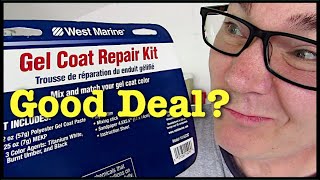 Gel Coat Repair Kit  is it worth it? A close look at the West Marine kit to see if it's a good deal
