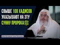 Сунна Пророкаﷺ, о которой сказано в свыше 100 хадисах! Шейх Мухаммад Салих Мунаджид