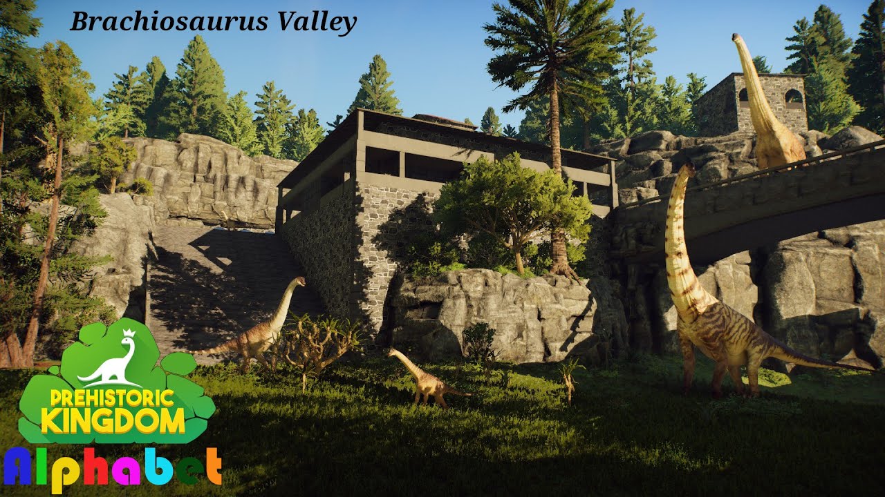 Brachiosaurus valley || Prehistoric Kingdom Alphabet | Speedbuild
