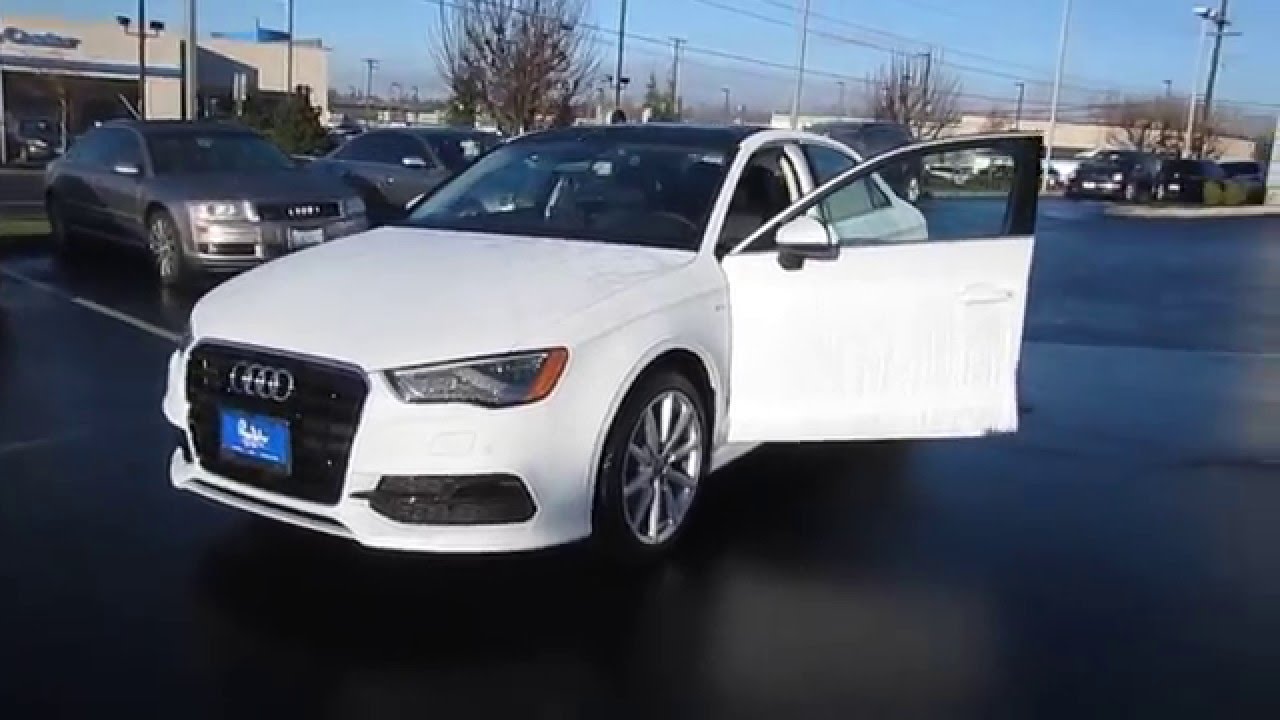 2016 Audi A3 Ibis White Stock 700005 Walk Around You You Premium
