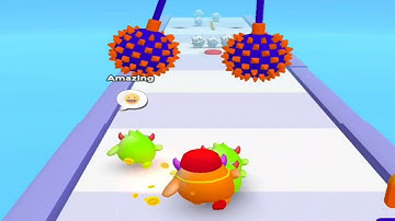 GIANT BLOB 3D GAMEPLAY WALKTHROUGH PART||5 {IOS&ANDROID} GAME LEVEL 25 - 27