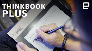 Lenovo ThinkBook Plus hands-on at CES 2020