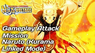 NxB NV | Gameplay Attack Mission | Naruto (Kurama Link Mode)