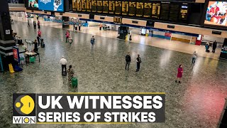 UK: Rail, tube and bus workers stage walkout, call for higher pay amid inflation | Latest | WION