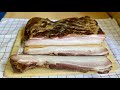 BACON AFFUMICATO fatto in casa - Pancetta Affumicata Tecnica Britannica