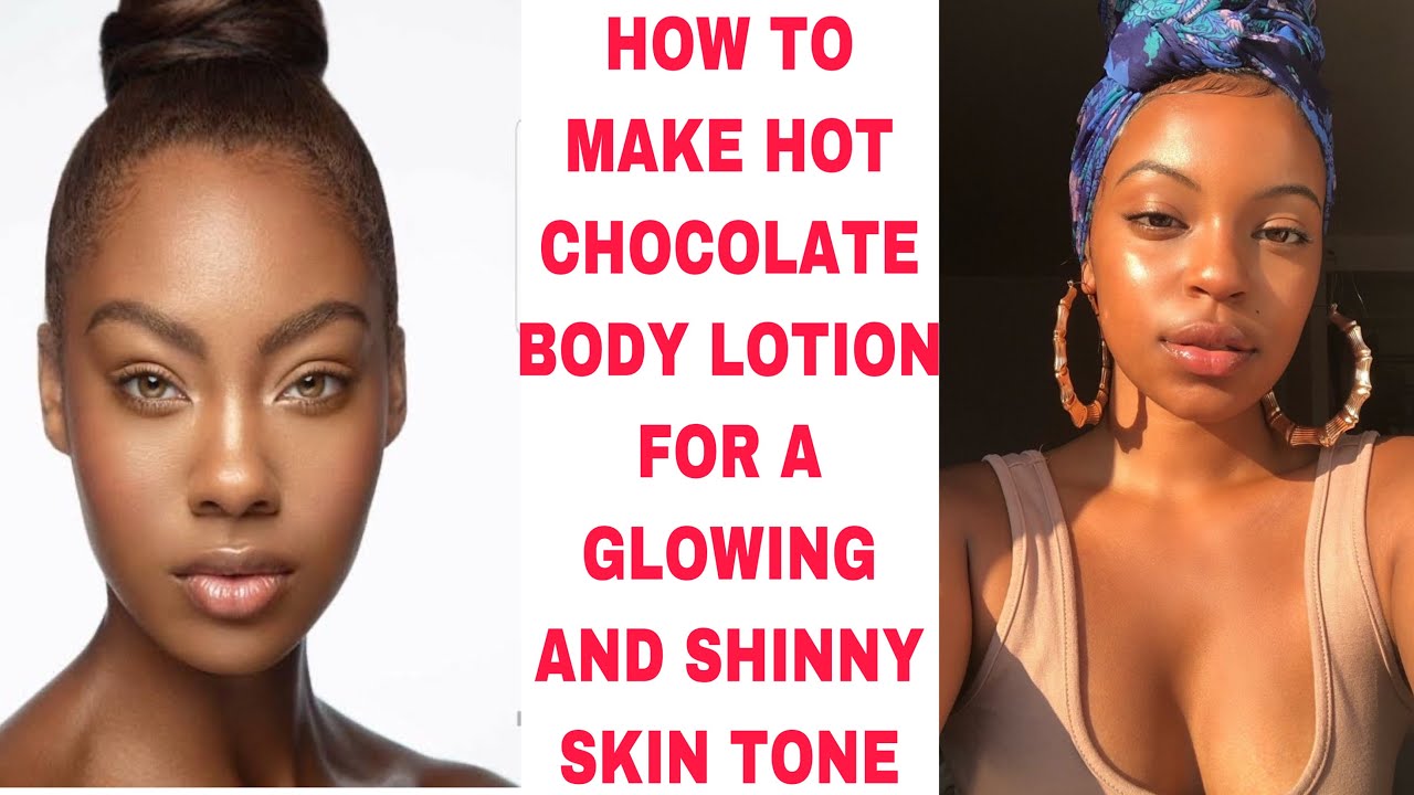HOT CHOCOLATE BODY LOTION /HOW TO MAKE HOT CHOCOLATE LOTION,OIL AND