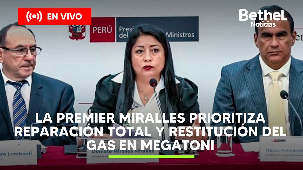 🔴 EN VIVO | PCM garantiza gas en hogares tras fuga en Megantoni, Cusco