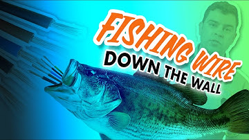 How to fish a wire down the wall