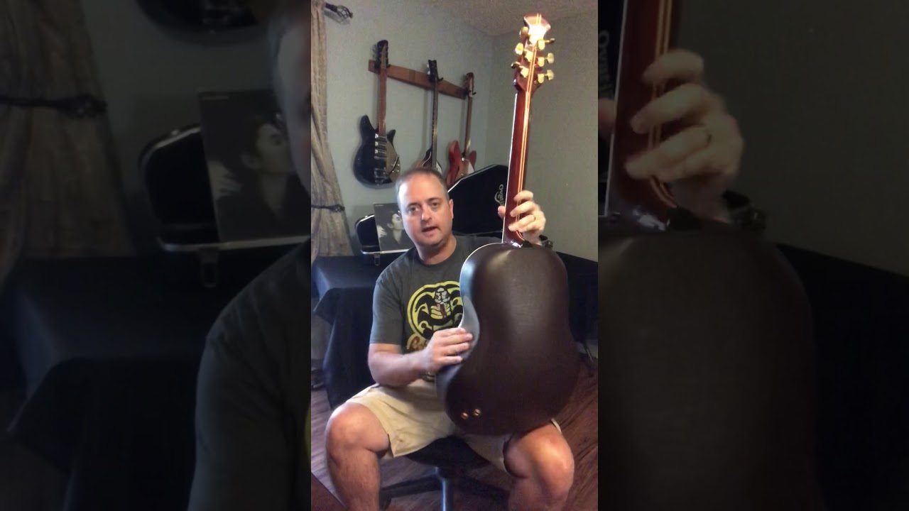 John Lennon's last acoustic guitar - Ovation 1651 - YouTube