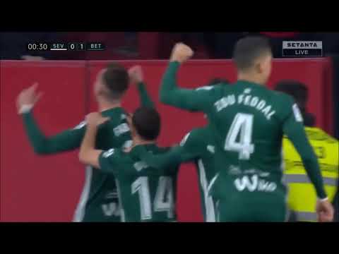 Fabián Ruiz goal vs sevilla