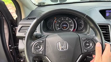 2016 HONDA CRV TOURING - ELECTRIC STEERING PROBLEMS