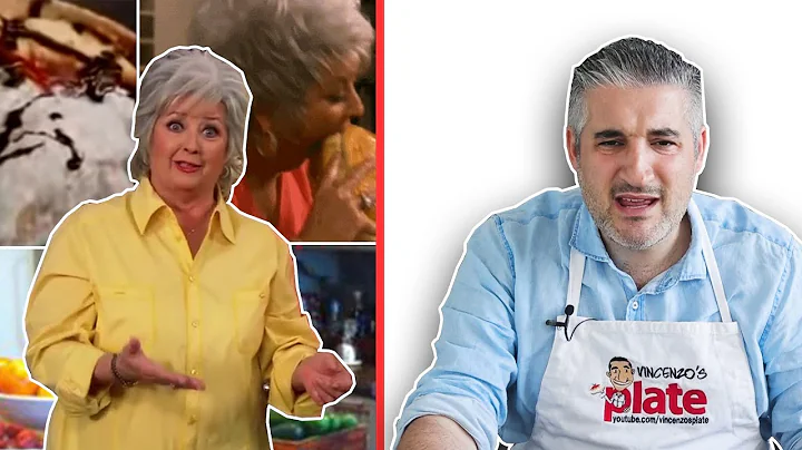 Italian Chef Reacts to PAULA DEEN Heart Attack Food