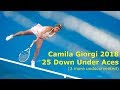 Camila Giorgi 2018 - 25 Down Under Aces