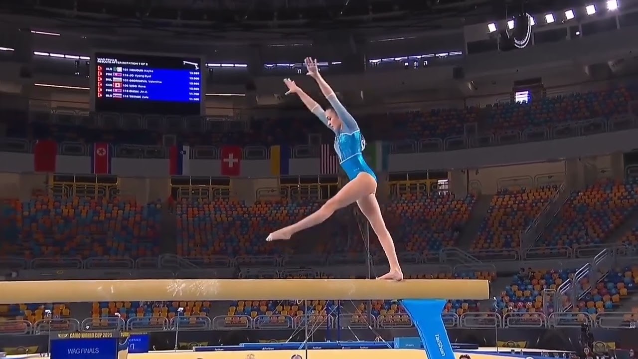 World Cup Cairo 2025 Balance Beam Vita Prijanovič