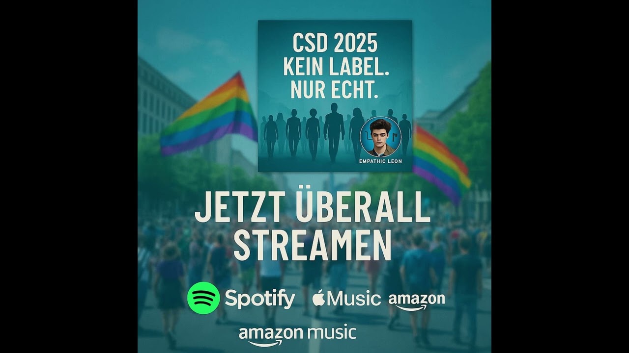 Empathic Leon – CSD Berlin 2025 Trailer | Musik für die, die sonst niemand hört