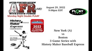 AFR Monday Night Double PLAAY: History Maker Baseball Express with 2022 In-Season Set