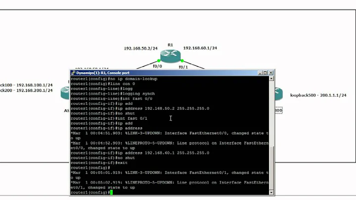 Cisco Router BGP Peering Part 1 - External neighbors