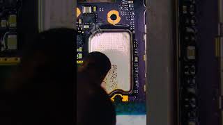 Xiaomi redmi note 9 4g network IC replacement #icrepair #smartphone #repair