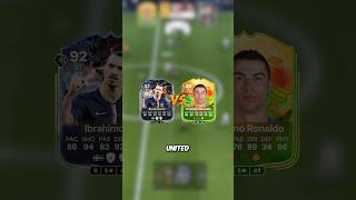IBRAHIMOVIC VS RONALDO, Who will Win? #fc26