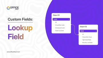 Custom Fields: Lookup | Connect Two Different Objects | Office24by7 Tutorial