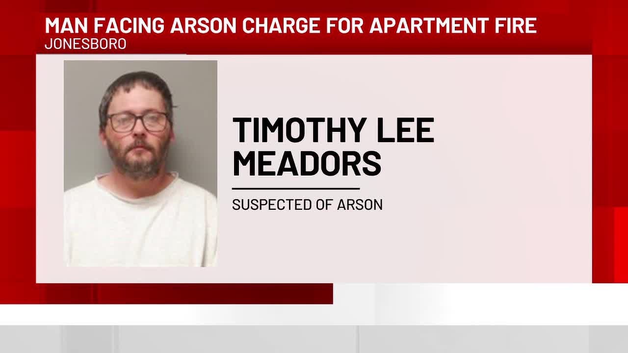 Man facing arson charge for apartment fire - YouTube