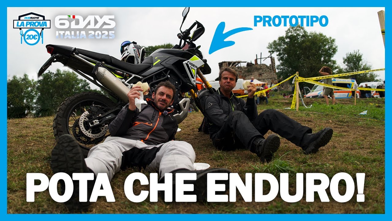 La prova dei 20 euro - Triumph Tiger 900 Prototipo- 900 Rally Pro - #discovering #ISDE #sixdays