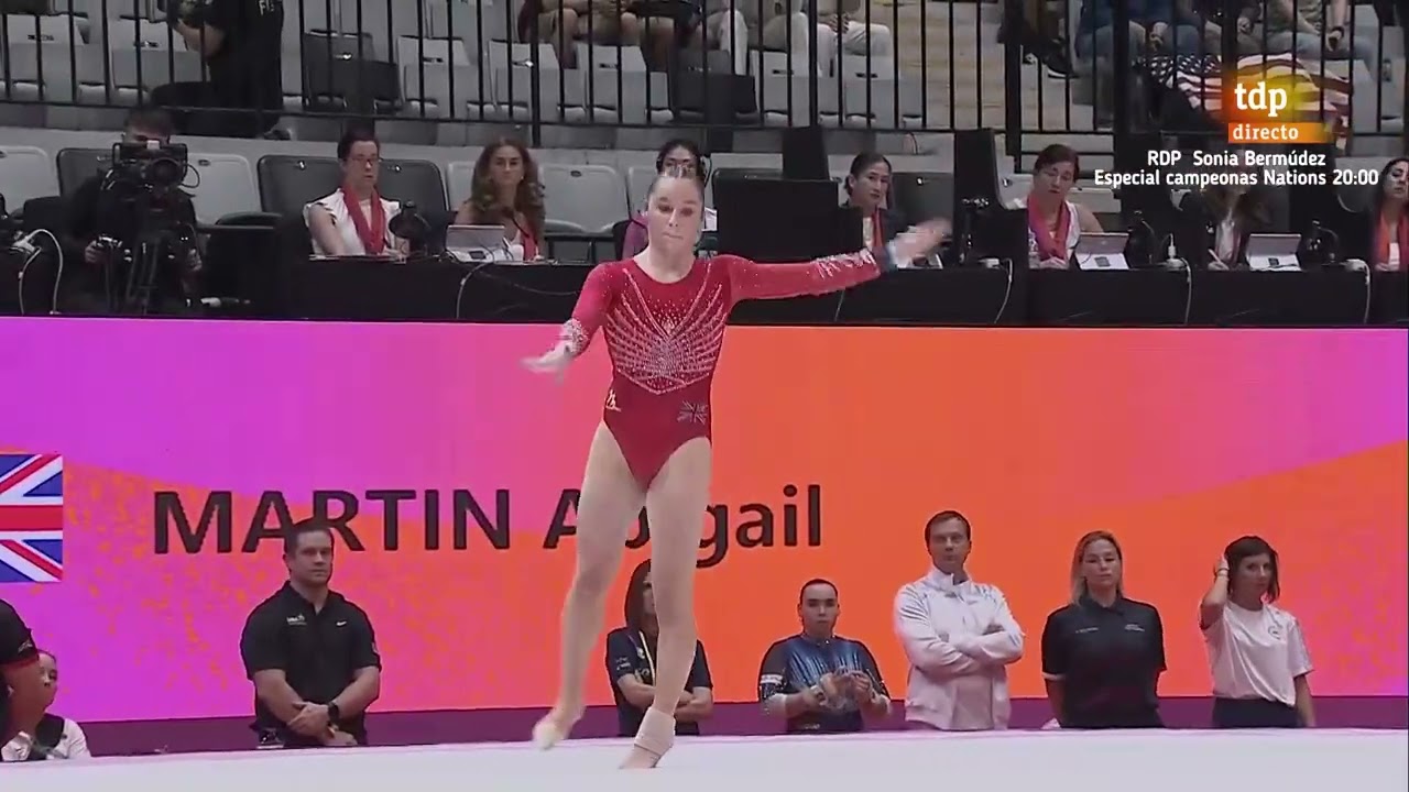 Abigail Martin. 2025 World Championships. AA. FX