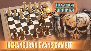 GUERILLA TACTICS.‼️ Destroy Evans Gambit ‼️Pull the trap