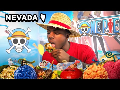 IShowSpeed يأكل كل شيء في مقهى One Piece 