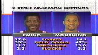 KNICKS at Miami HEAT ALL NY MEDIA THROWN OUT DURING PAT RILEY PRESS conference JANUARY 24 1996